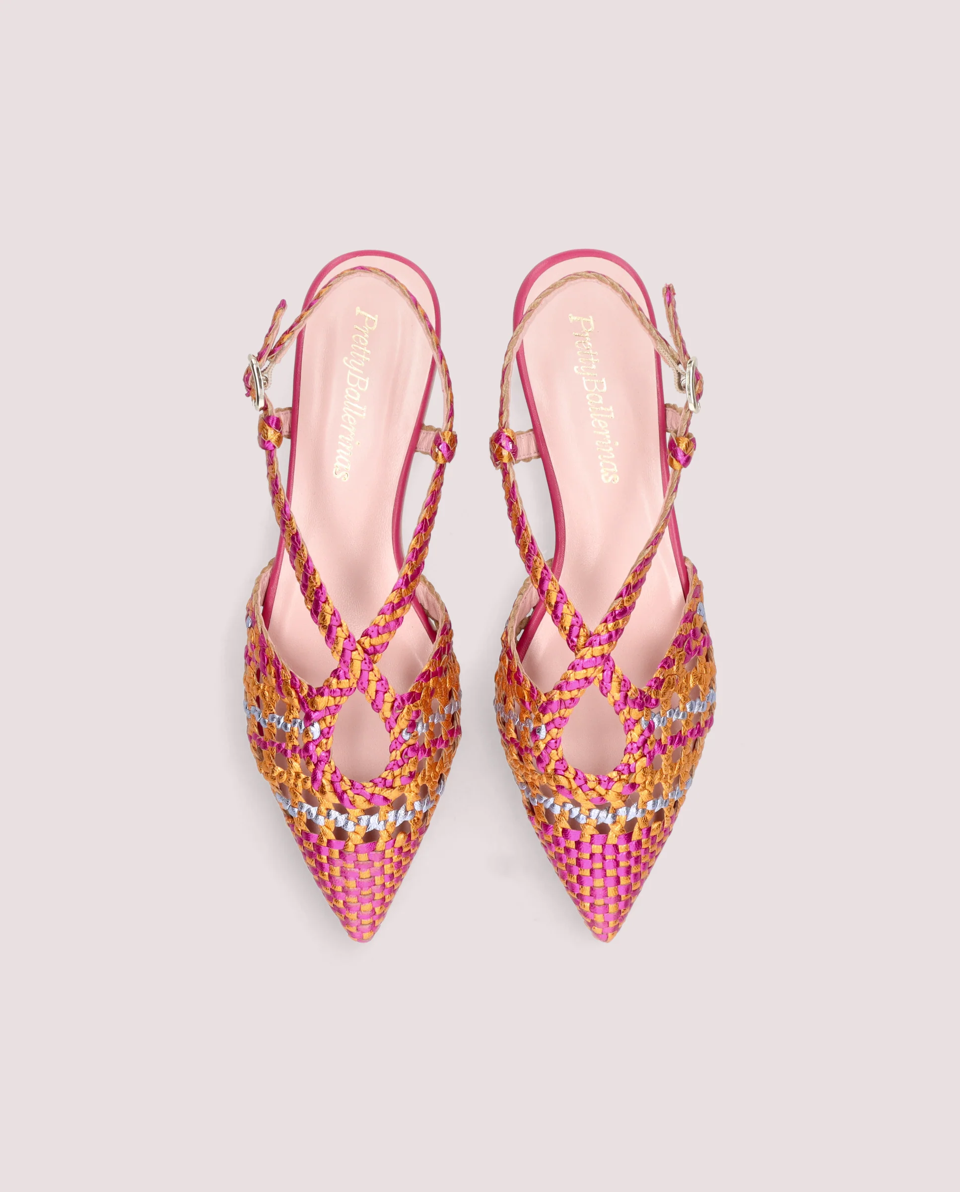 Bailarinas Ella Multicolores Pieles metalizadas - Image 2