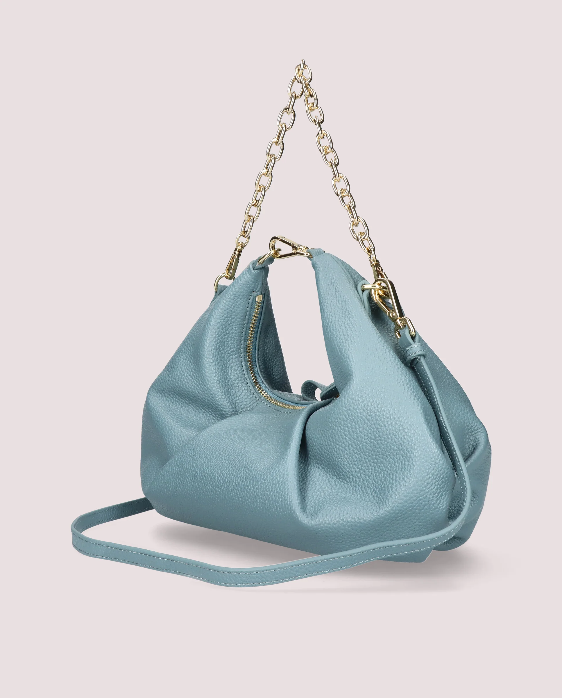Bolsos Bags Azules Piel - Image 3