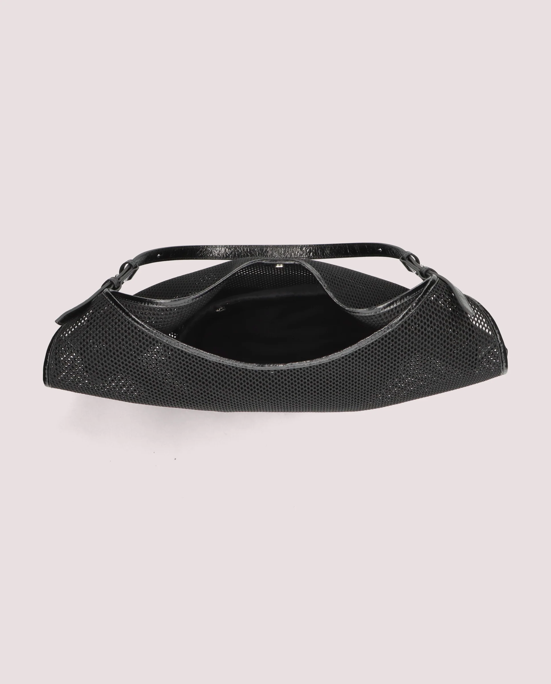 Bolsos Bags Negros Tejidos - Image 3