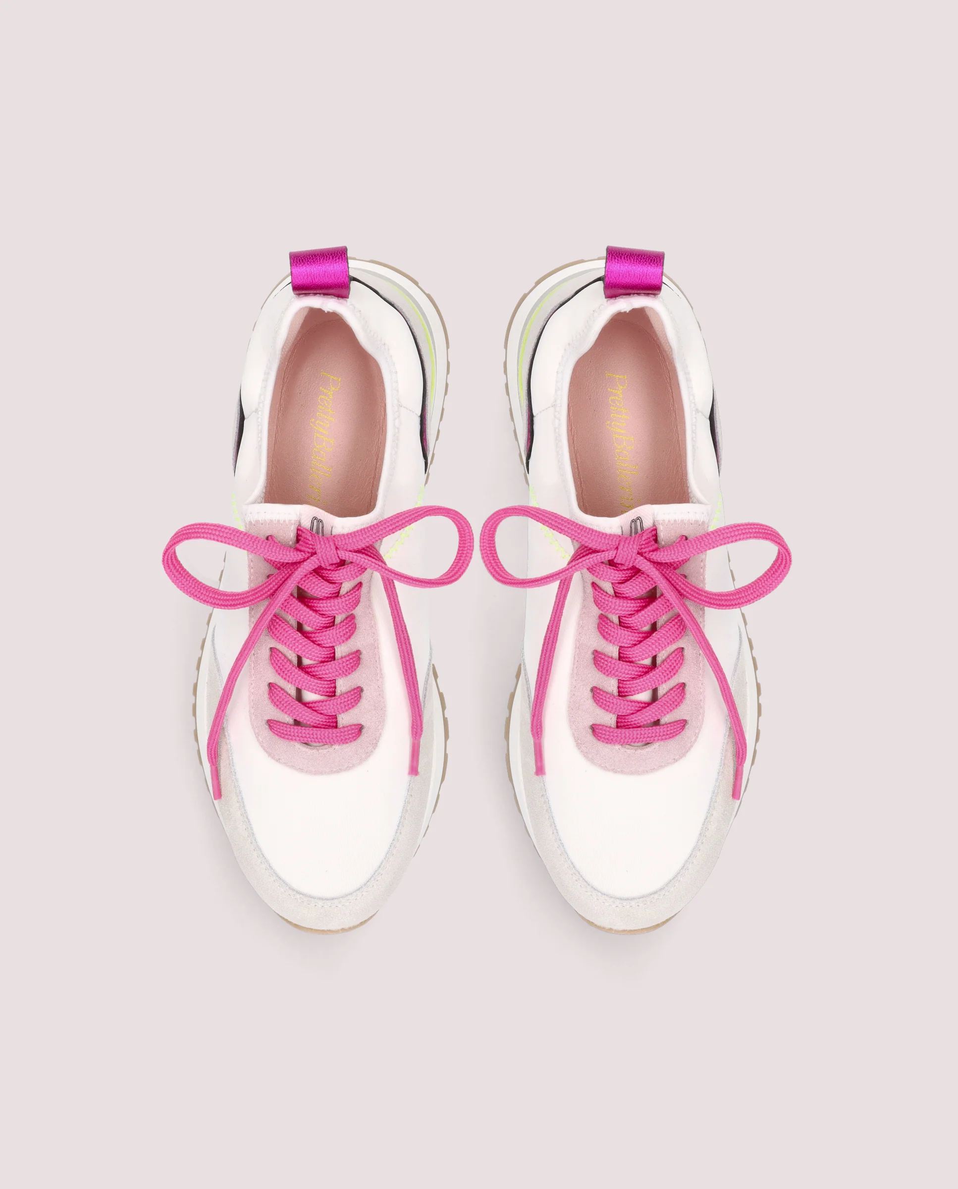 Deportivos Nina Blancos Tejidos - Image 2