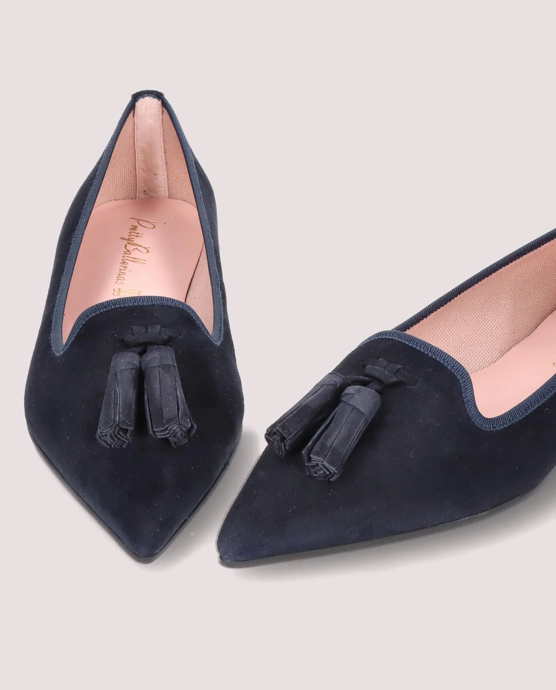 Loafers Ella Azules Ante - Image 10