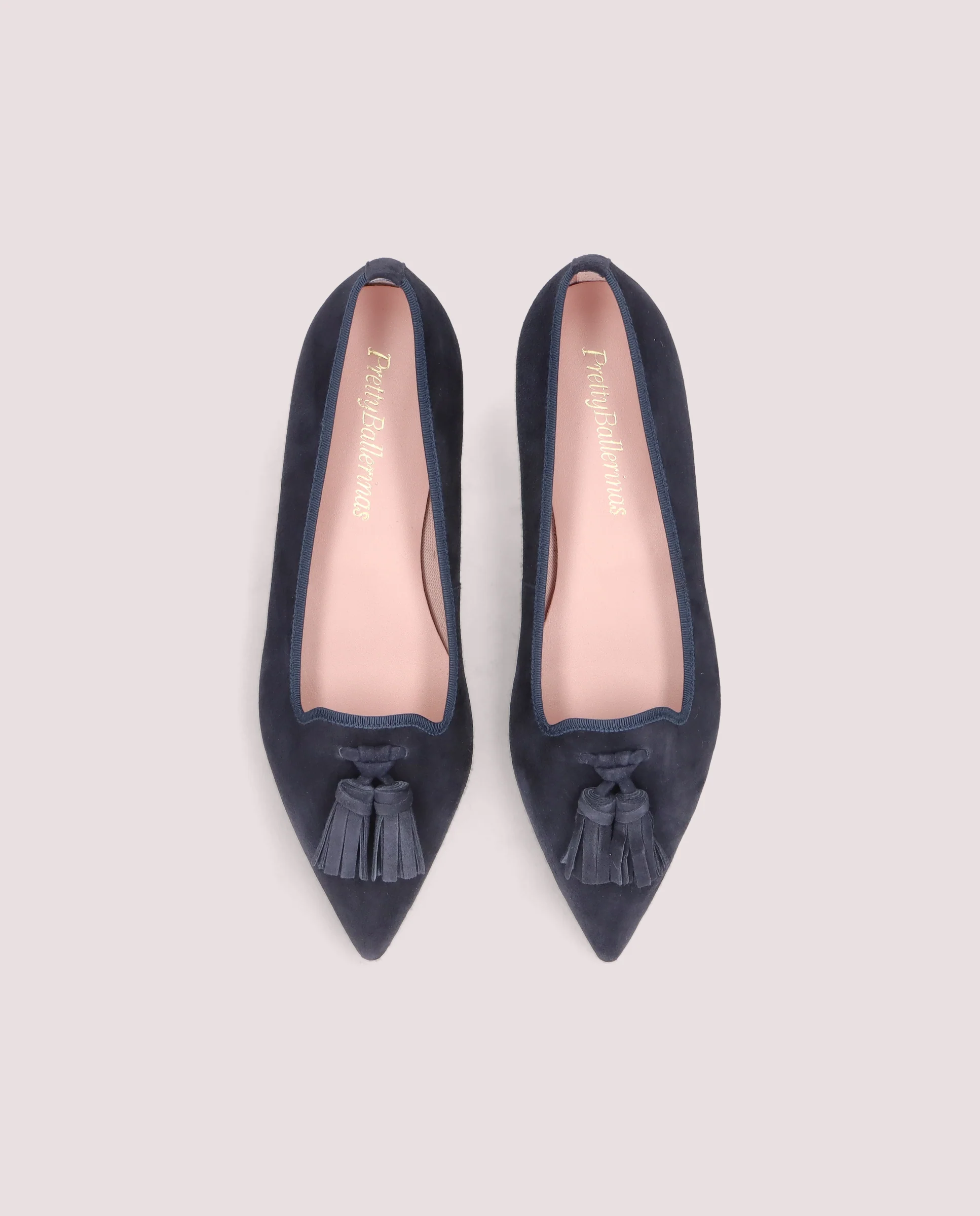 Loafers Ella Azules Ante - Image 7
