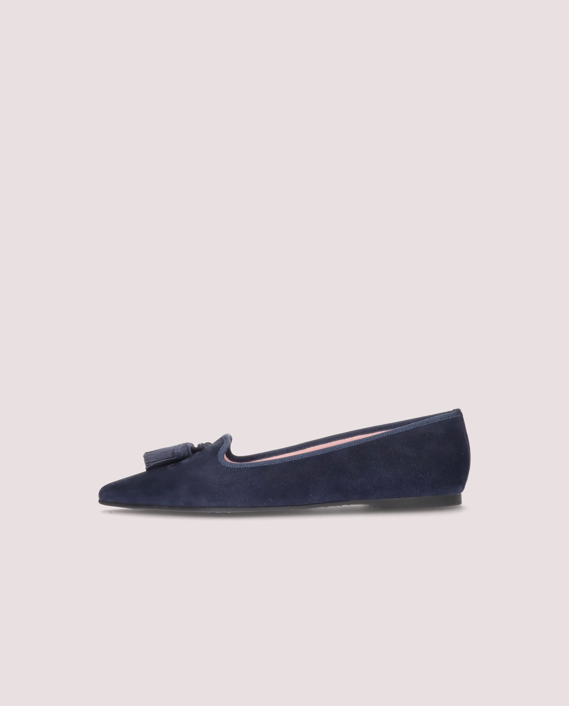 Loafers Ella Azules Ante - Image 8