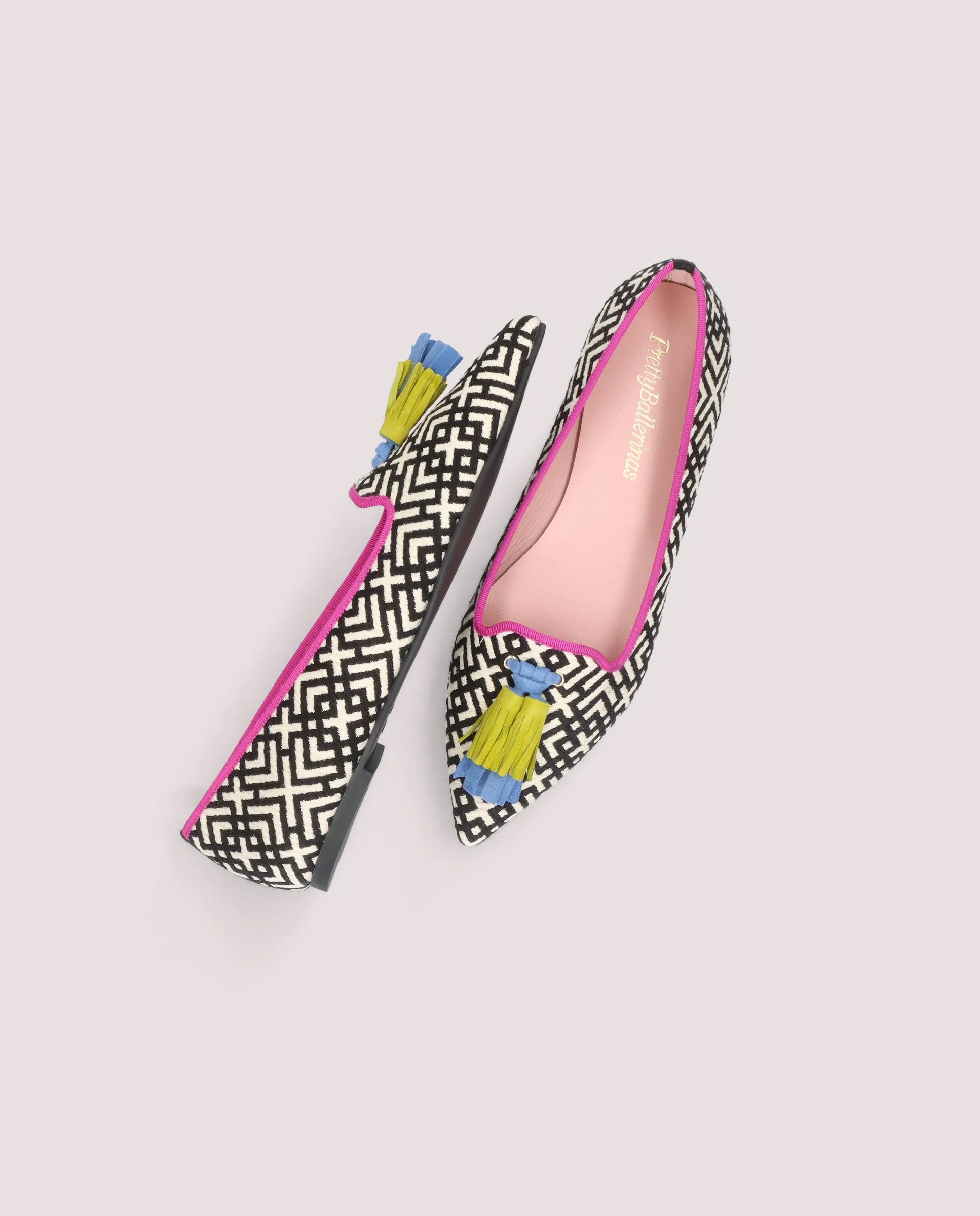 Loafers Ella Multicolores Tejidos - Image 4