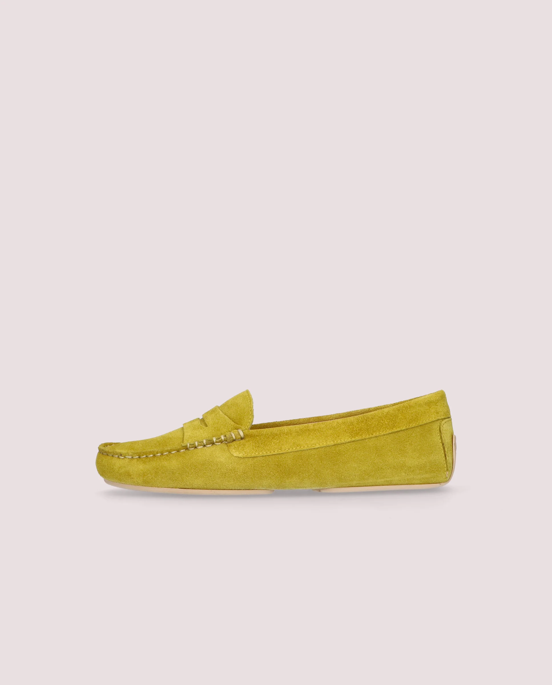 Mocasines Josephine Amarillos Ante - Image 3