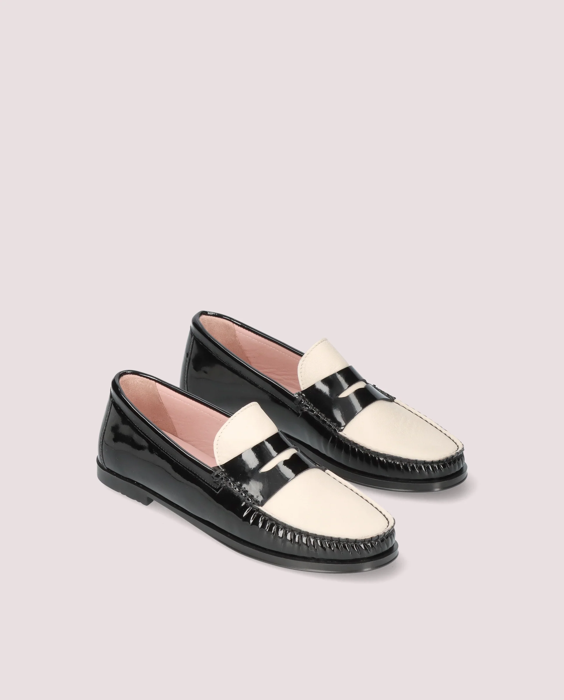 Mocasines Josephine Negros Charol