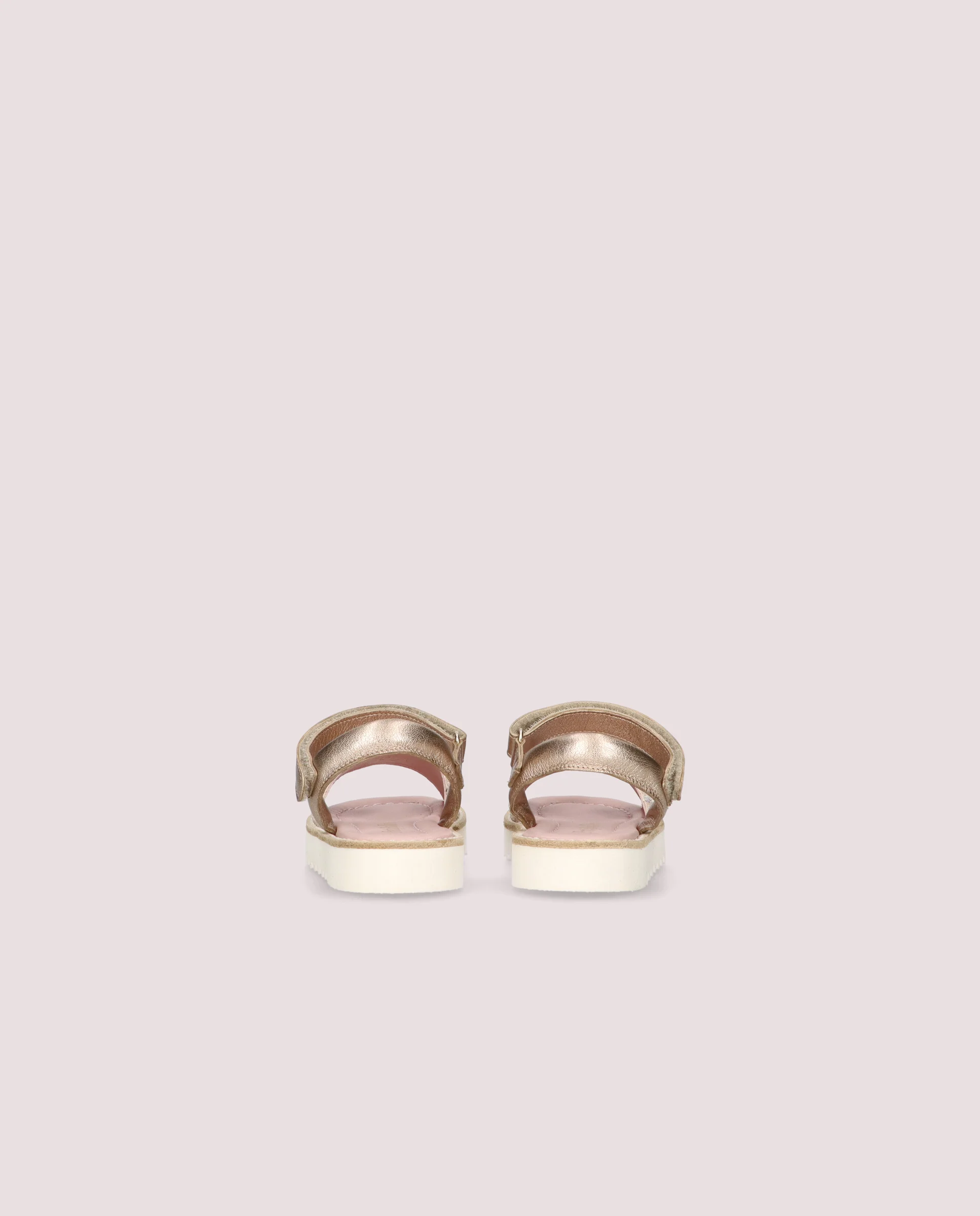 Sandalias Esti Dorados Pieles metalizadas - Image 4