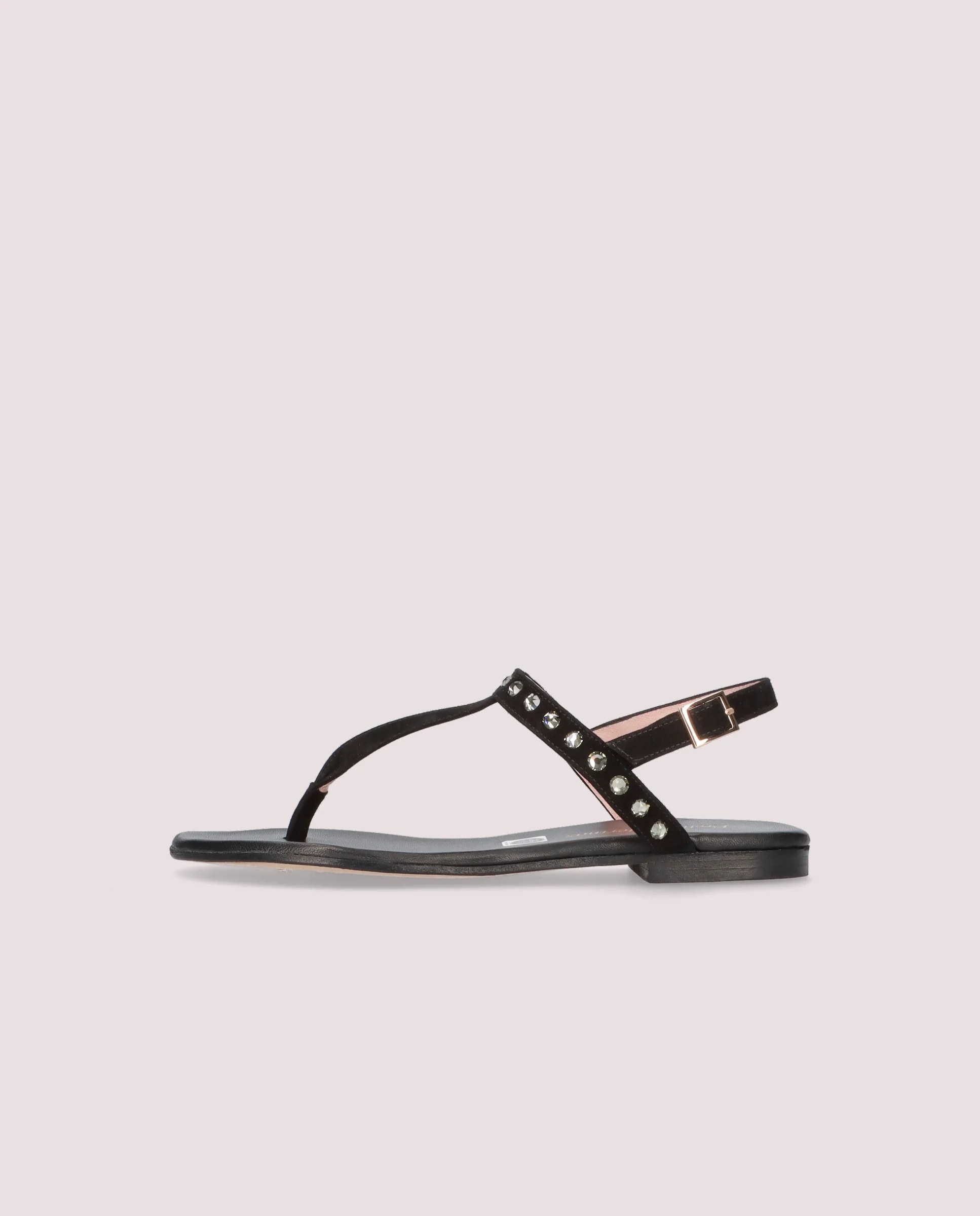 Sandalias Judy Negros Ante - Image 3