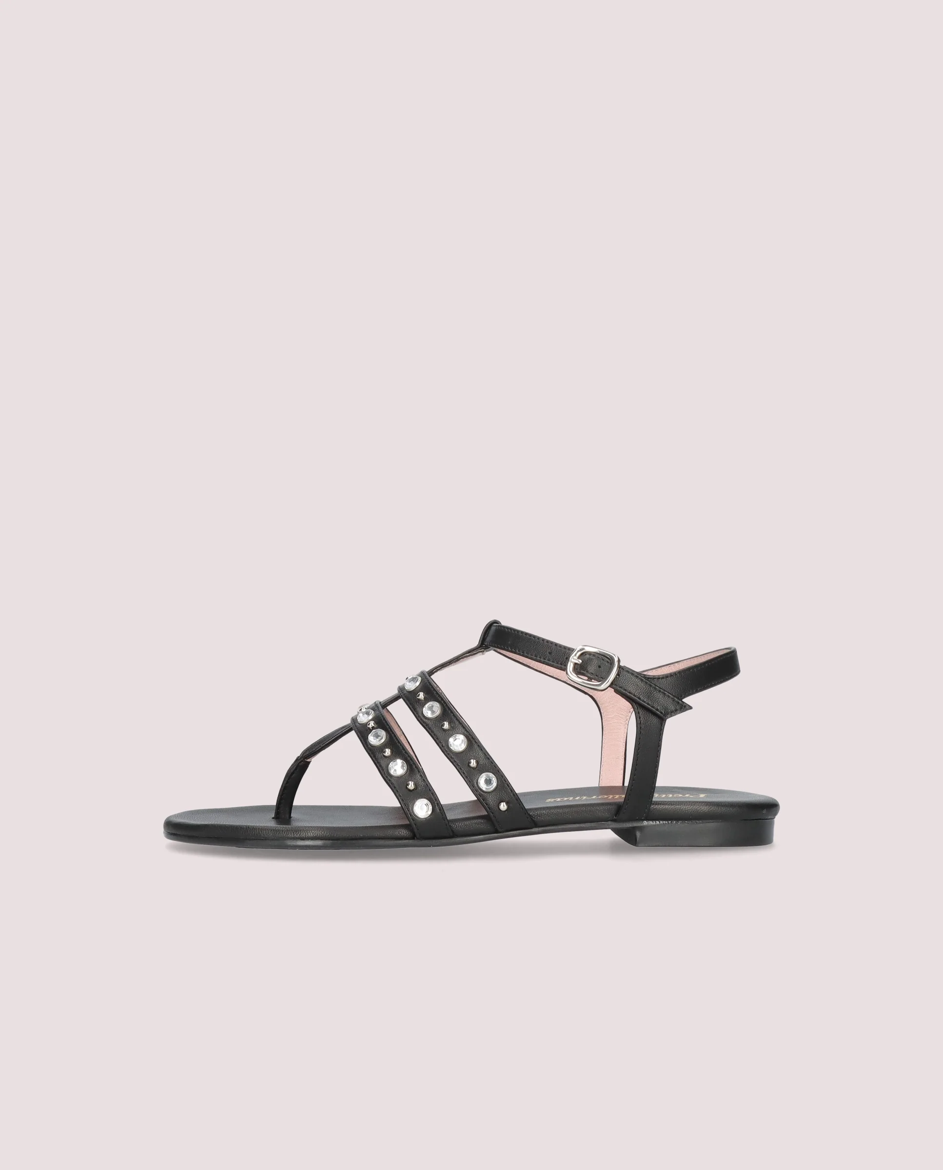Sandalias Judy Negros Piel - Image 3